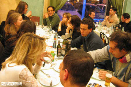 A cena con Alan