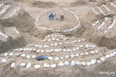 War on the beach