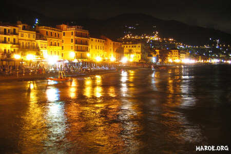 Alassio by night