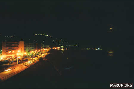 View from casa Marok - lato B - by night