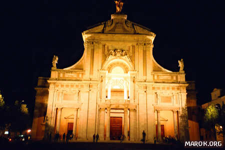 Santa Maria degli Angeli by night