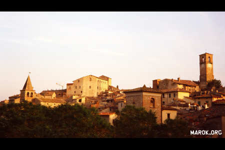 Tramonto ad Anghiari