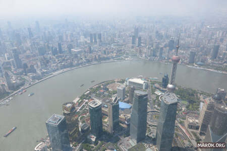 Dal 118esimo piano della Shanghai Tower!