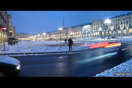 Piazza Vittorio by night - lato A