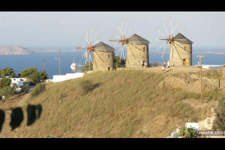 I mulini di Χώρα (Chora)