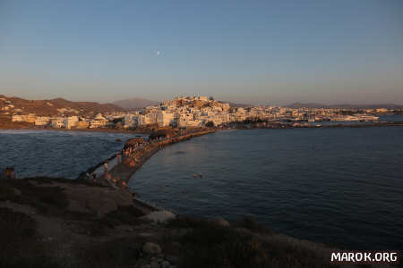 Naxos skyline