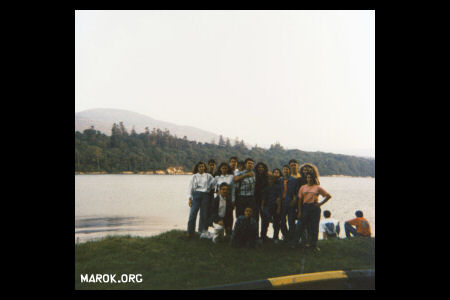 Gruppo controluce a Killarney