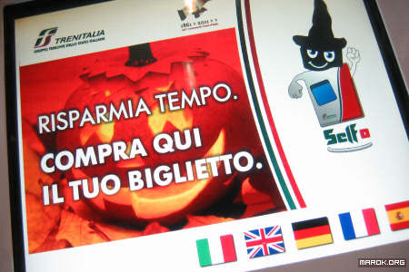 Prendere un treno ad Halloween