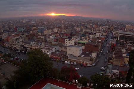 Il cielo su Antananarivo, ore 17:30