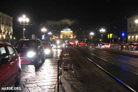Piazza Vittorio by night