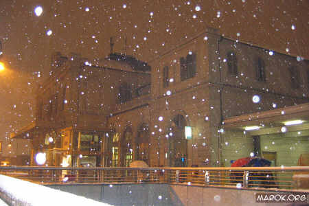 Neve a Porta Susa