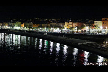 Nizza by night