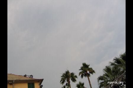 Salve, sono la pioggia! Scusate il ritardo!