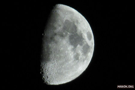 La luna su Noto