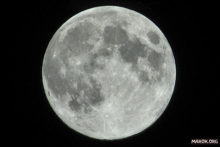 La luna su Trapani