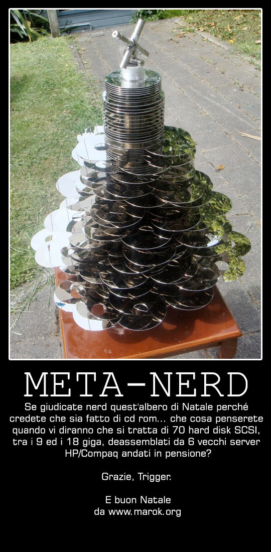 Meta Nerd Christmas Tree