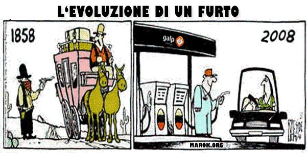 L'evoluzione di un furto