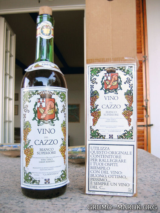 Vino del cazzo