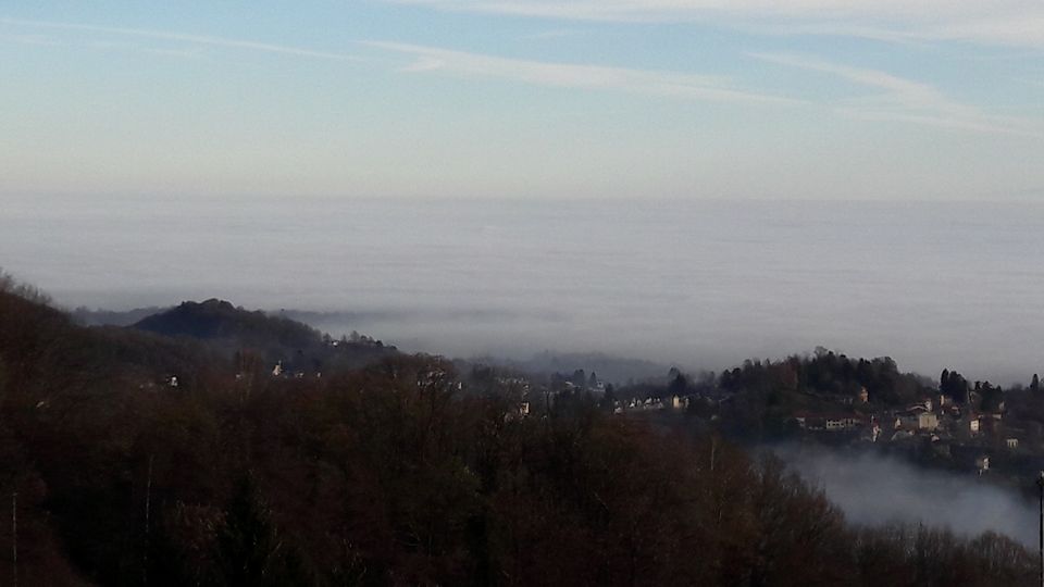 La nebbia sopra Biella