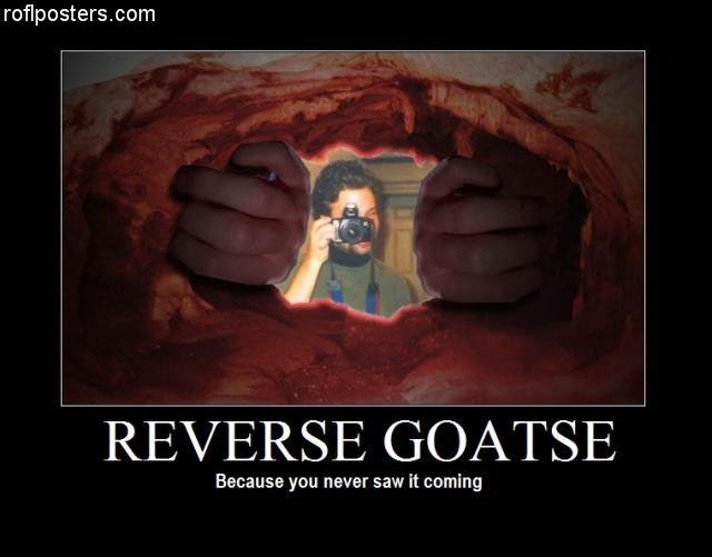 Reverse Goatse