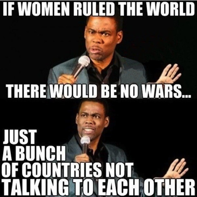 If women ruled the world