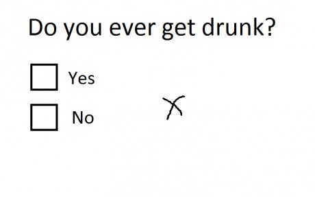 Drunk quiz