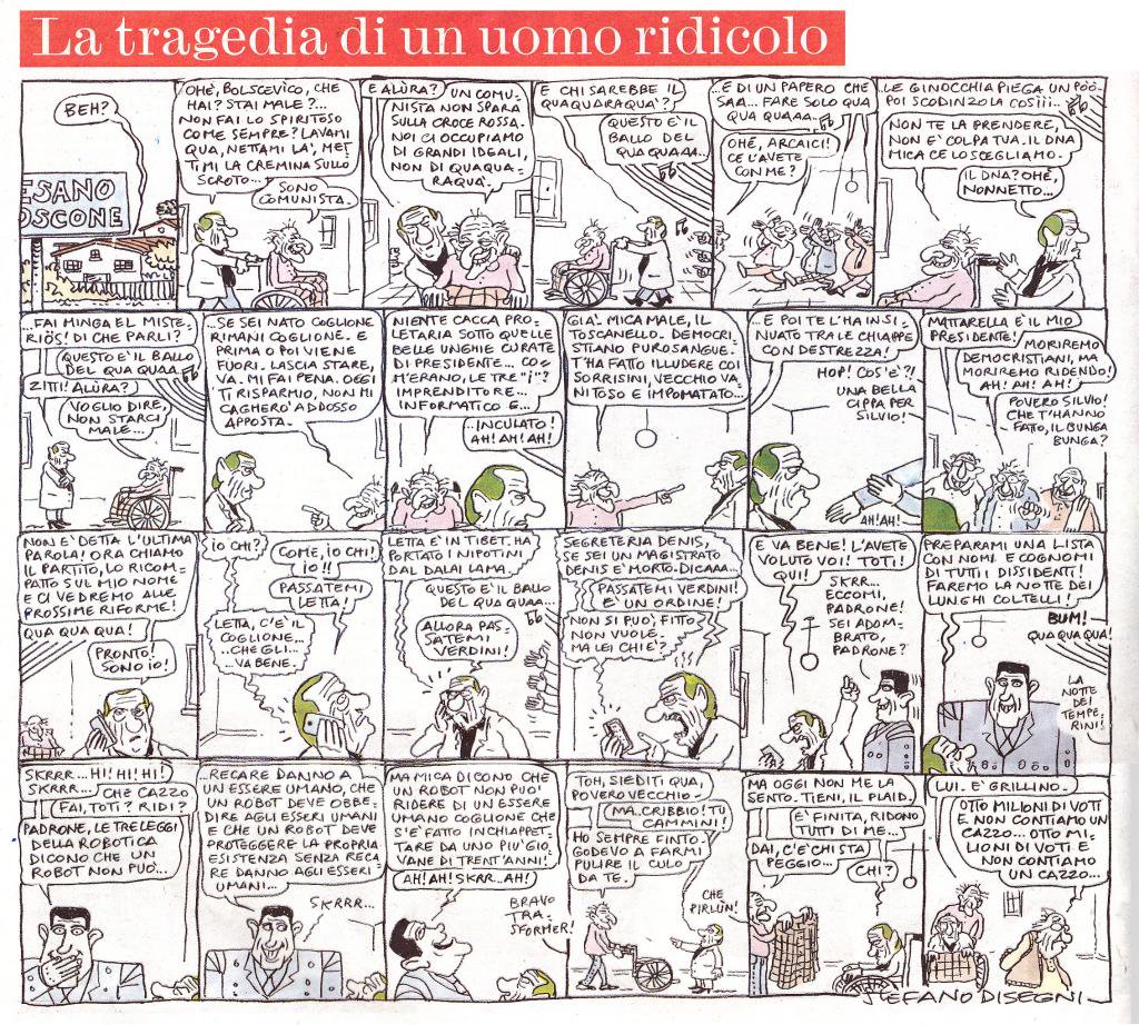 Moriremo democristiani, ma moriremo ridendo (Stefano Disegni)