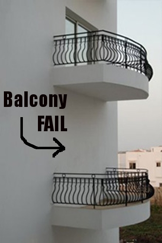 Balcony Fail