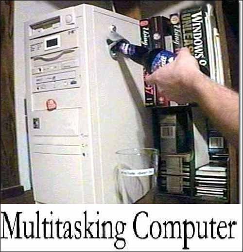 Multitasking pc