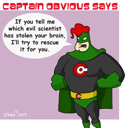 Capitan Obvious