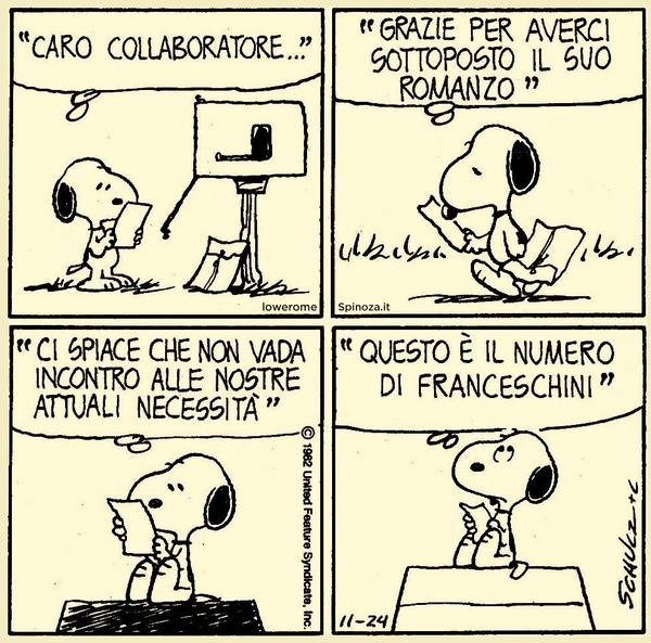 Il romanzo di Snoopy