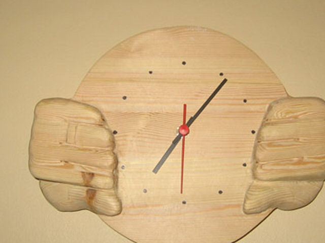 Goatse clock