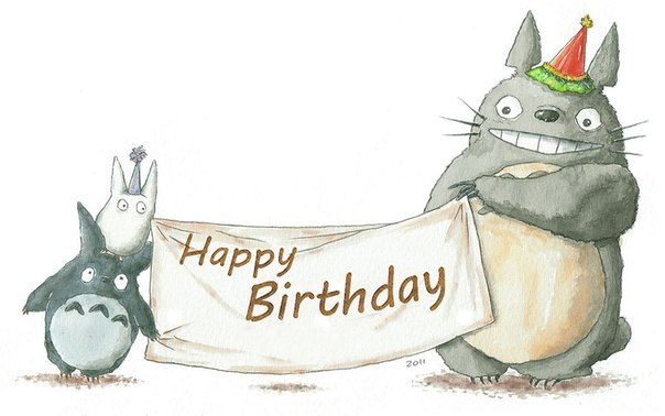 Totoro di compleanno