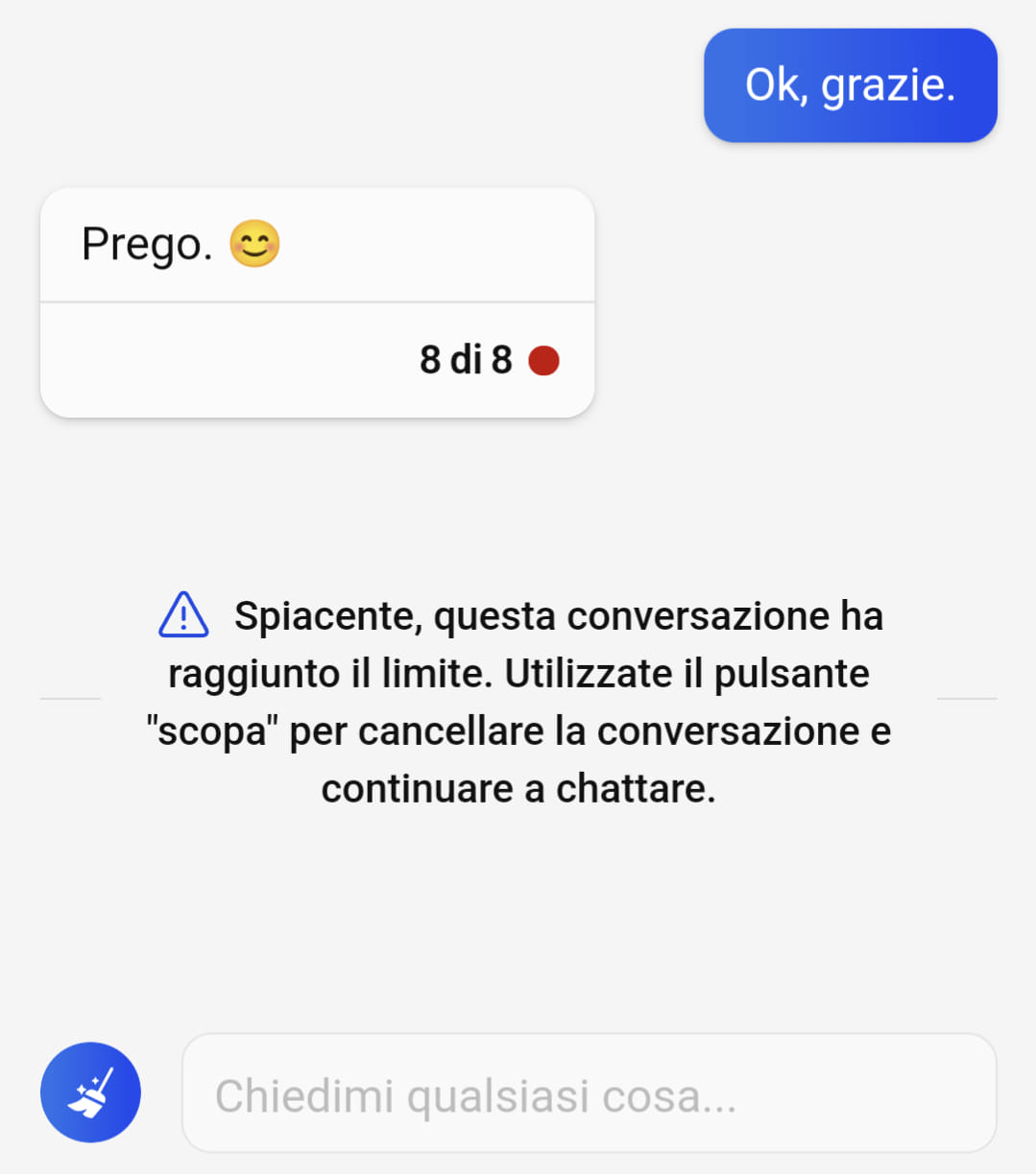 Chat? Basta! Ora scopa!!!