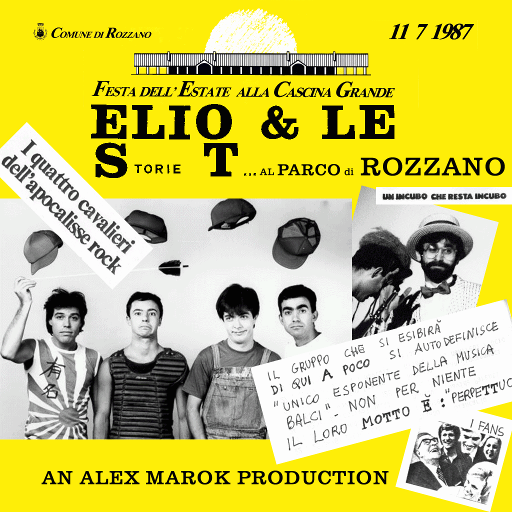 Live al Parco di Rozzano 11/7/1987