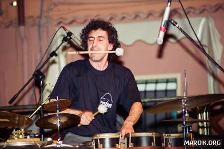 Michele Rabbia e il cotton fioc per elefanti