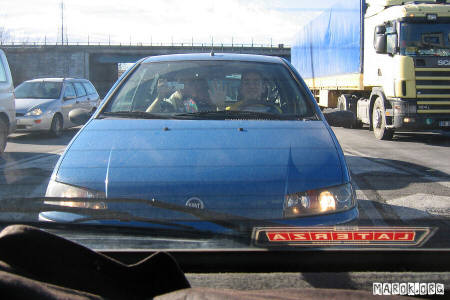 Handicap on the road