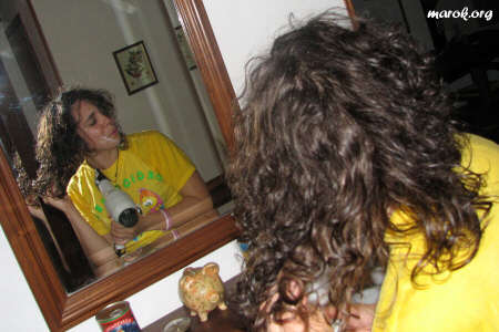 Andreina after Bukkake