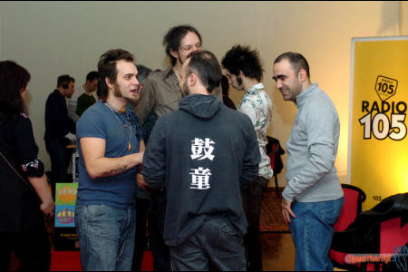 Elio e Le Vibrazioni a Radio 105