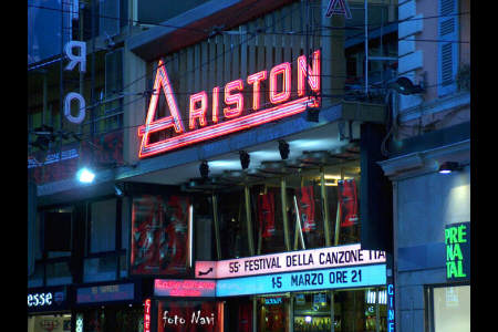 Ariston by night