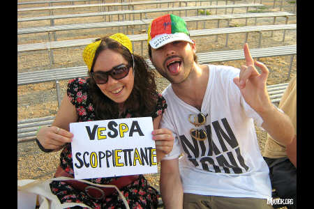 Vespa scoppiettante