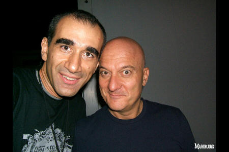 Prof Magneto meets Claudio Bisio