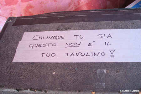 Nel caso non fosse chiaro...