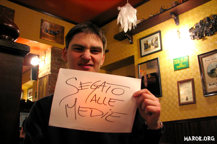 SEGATO ALLE MEDIE