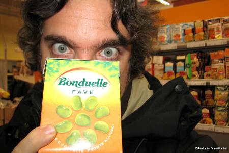 Fave al supermercato