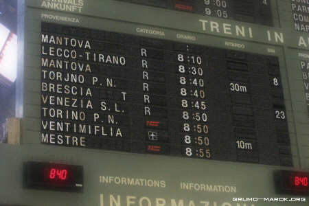 Dove fermano i treni - atto I