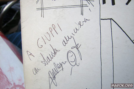 Ciao Christian! Visto che non suoni in questo disco, me lo autografi?