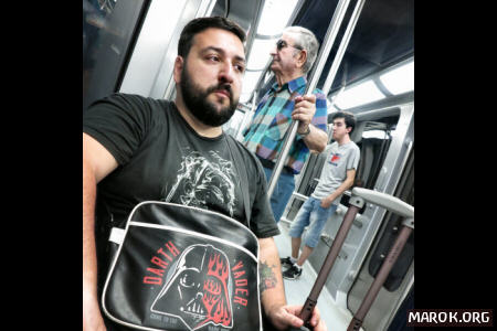 Frankino Lupo in metropolitana
