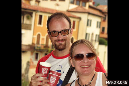 Choo e GRUMO sul ponte di Bassano