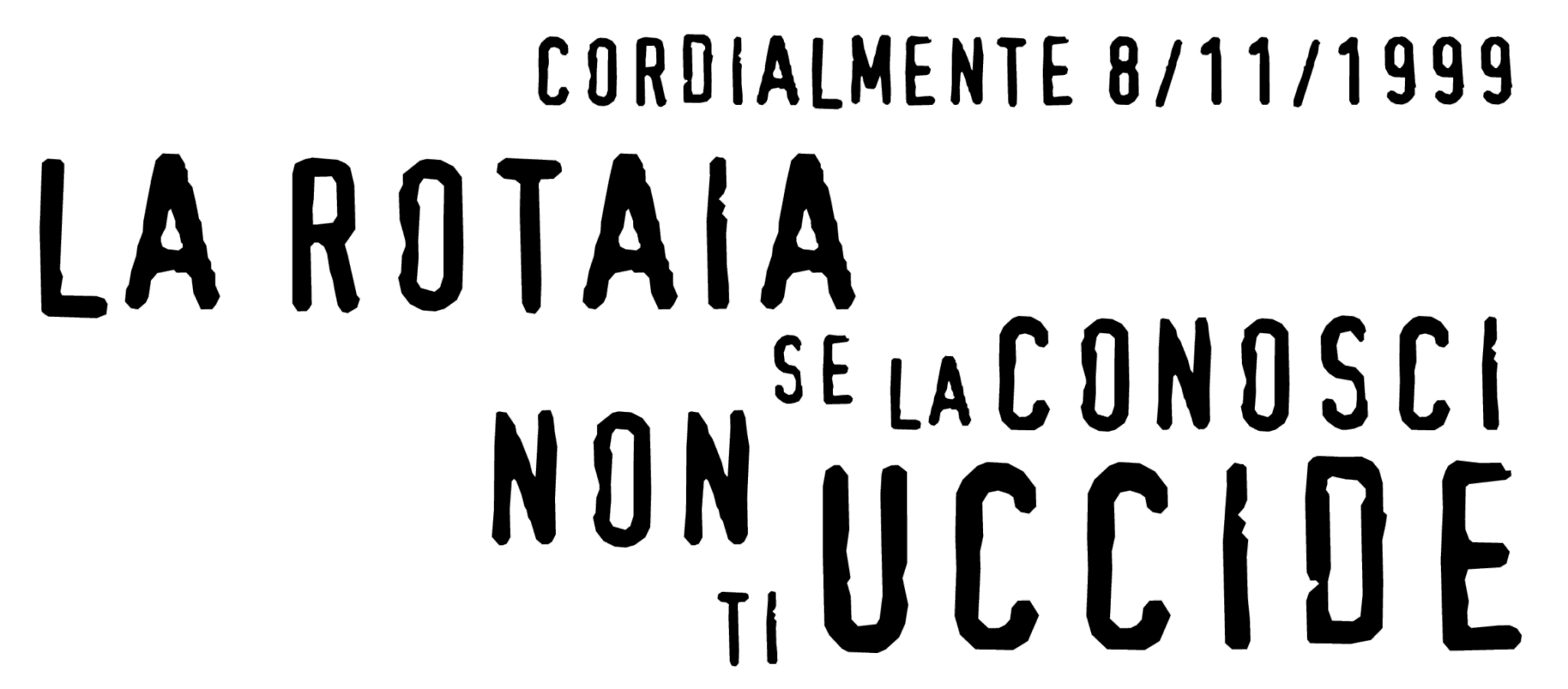 il giovane MaRoK a Cordialmente - LA ROTAIA, SE LA CONOSCI NON TI UCCIDE